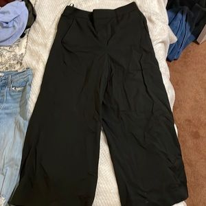 Babaton black culottes. Size 6.